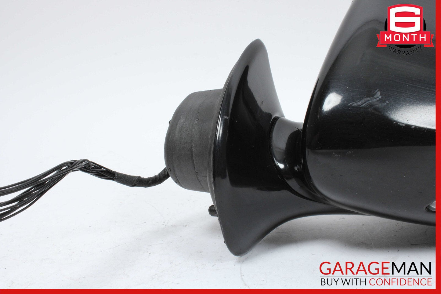 07-09 Mercedes W211 E350 Front Left Side Mirror Door Rear View Black OEM