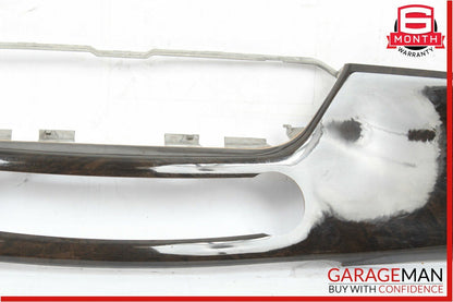 06-11 Mercedes W219 CLS550 CLS500 Center Dash Trim Panel Cover Bezel Walnut
