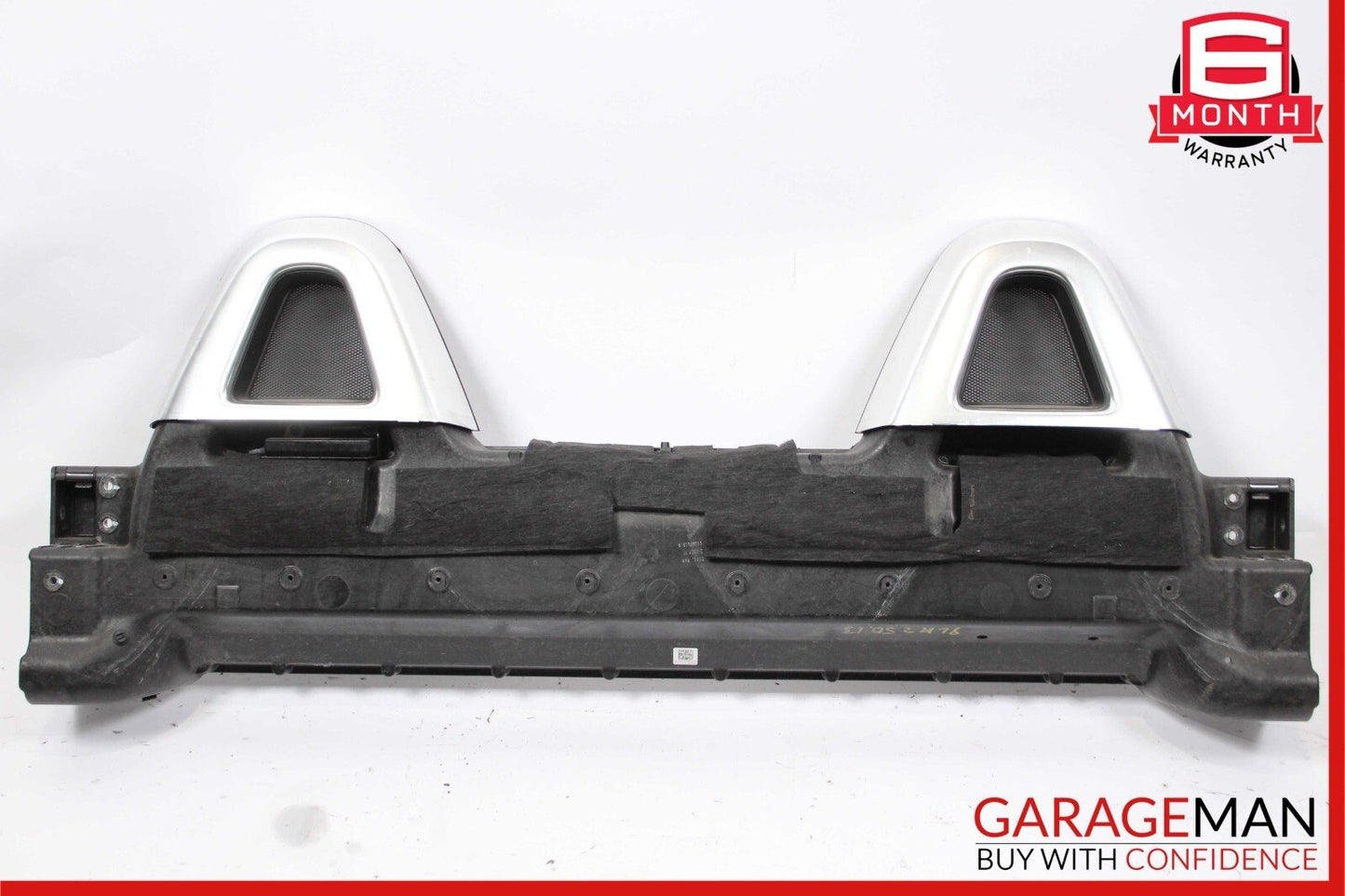12-16 Mercedes R172 SLK350 Rear Back Headrest Roll Bar Trim Shelf Panel Assembly