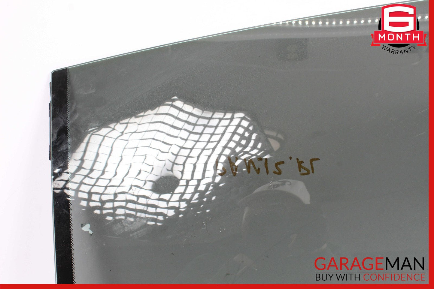 10-16 Porsche Panamera 970 Rear Left Driver Side Door Window Glass OEM