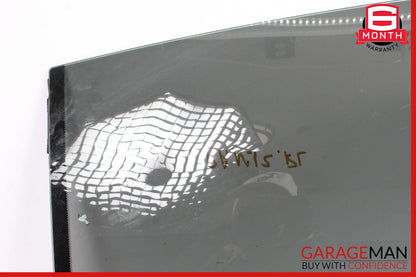 10-16 Porsche Panamera 970 Rear Left Driver Side Door Window Glass OEM