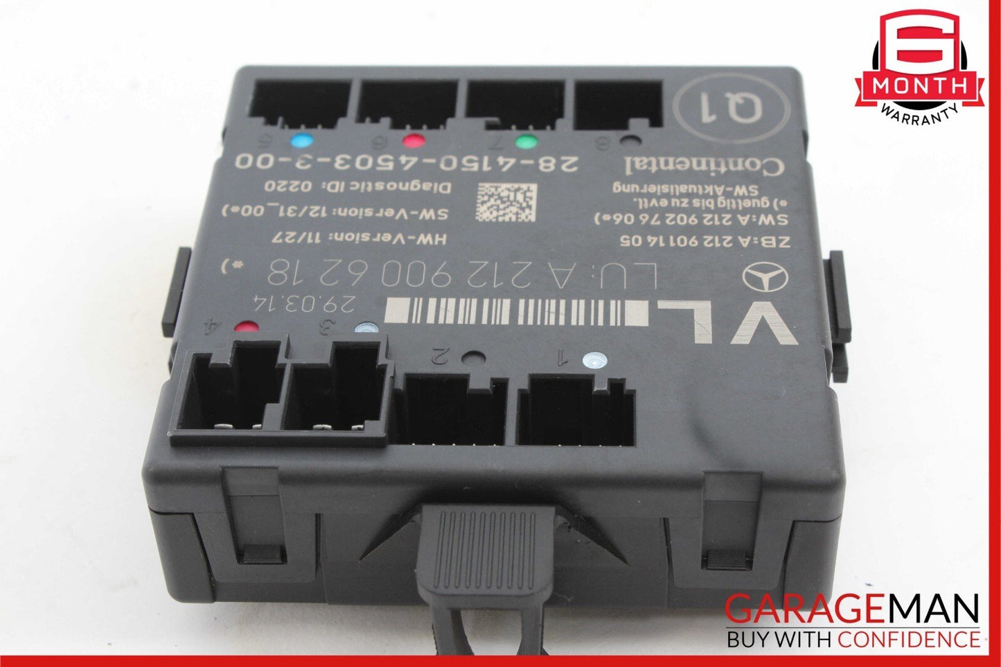 08-14 Mercedes W204 C250 C300 Front Left Side Door Controller Module Unit