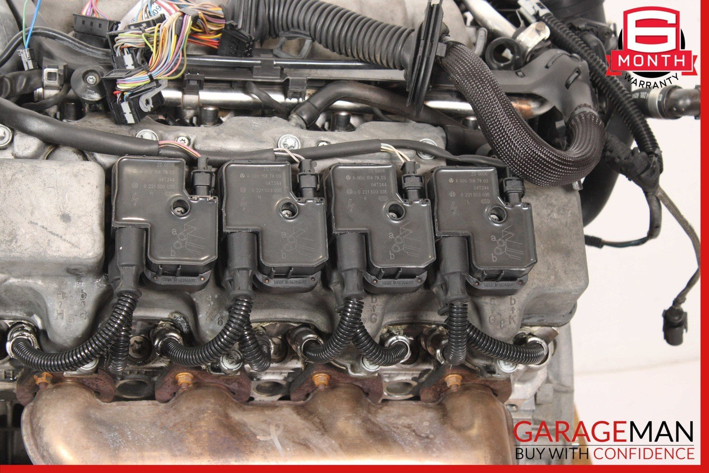 02-06 Mercedes W211 E500 5.0L V8 Complete Engine Motor Block Assy OEM 235k