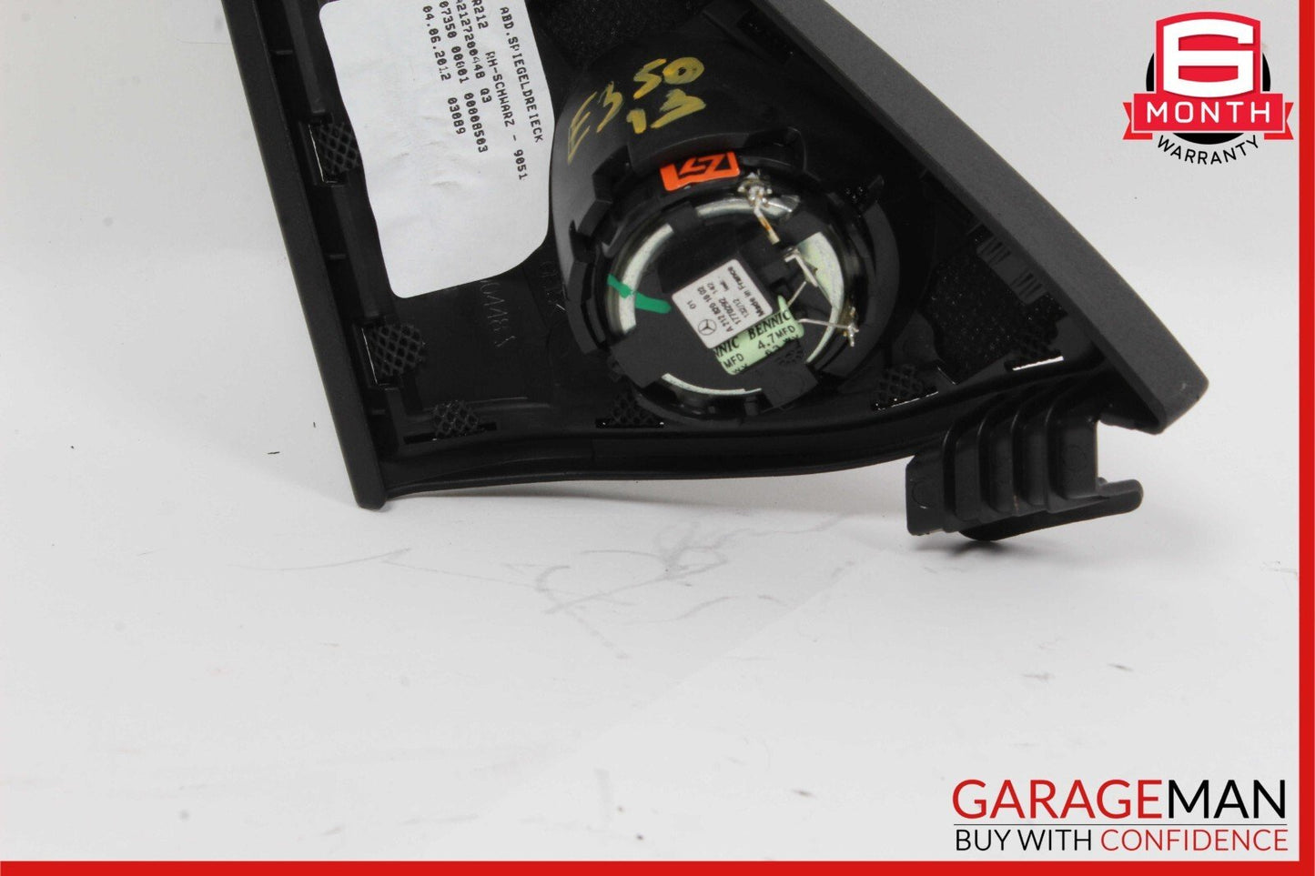 10-16 Mercedes W212 E350 E250 E63 Front Right Door Panel Tweeter Speaker Cover