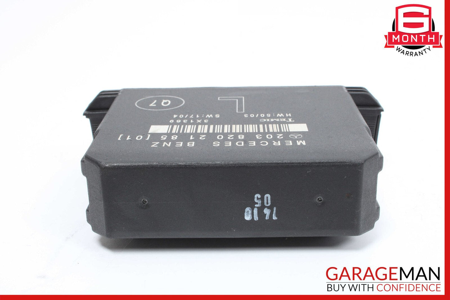 01-07 Mercedes W203 C230 C240 C320 Door Control Module Rear Left 2038202185 OEM