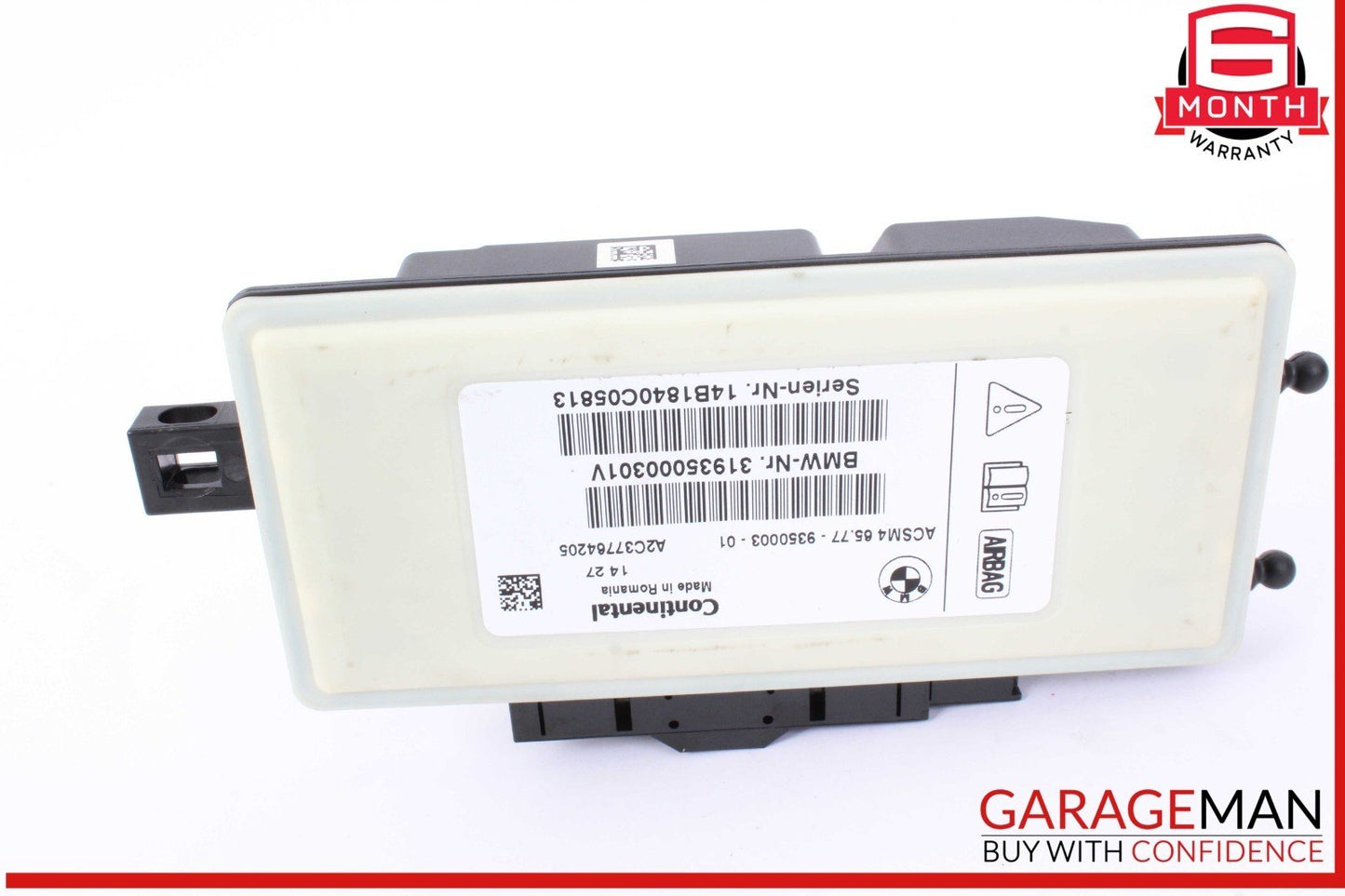 11-16 BMW 528i 535i 550i F10 Impact Computer Control Module Unit 9350003 OEM