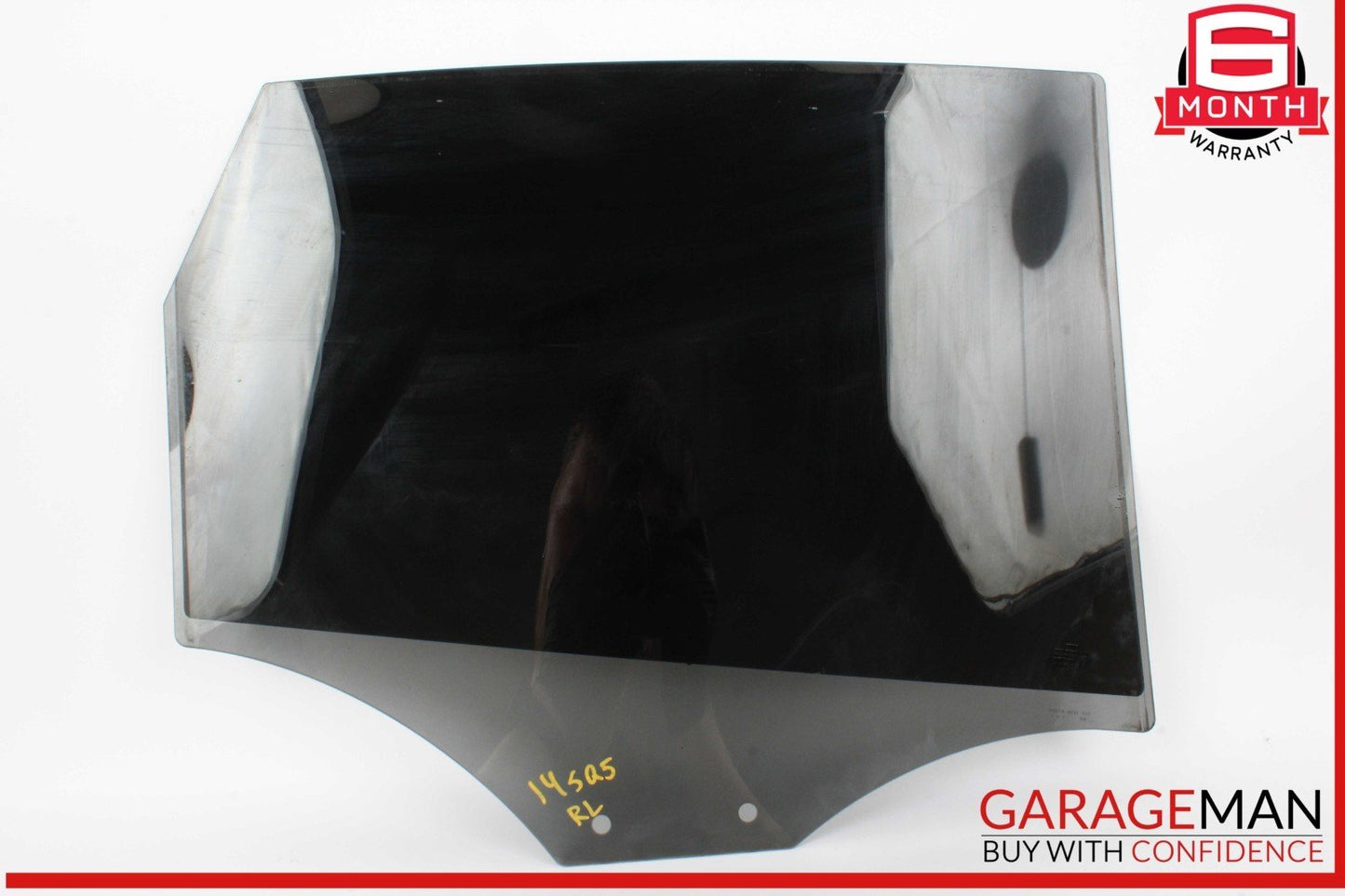 14-17 Audi SQ5 Rear Left Driver Side Door Window Auto Glass OEM