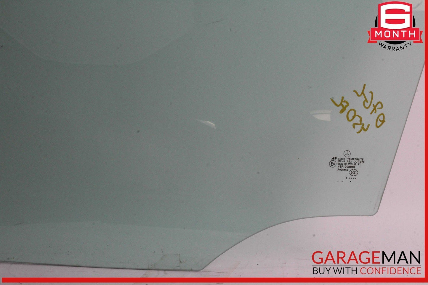 06-12 Mercedes X164 GL450 4MATIC Front Left Side Door Window Auto Glass OEM