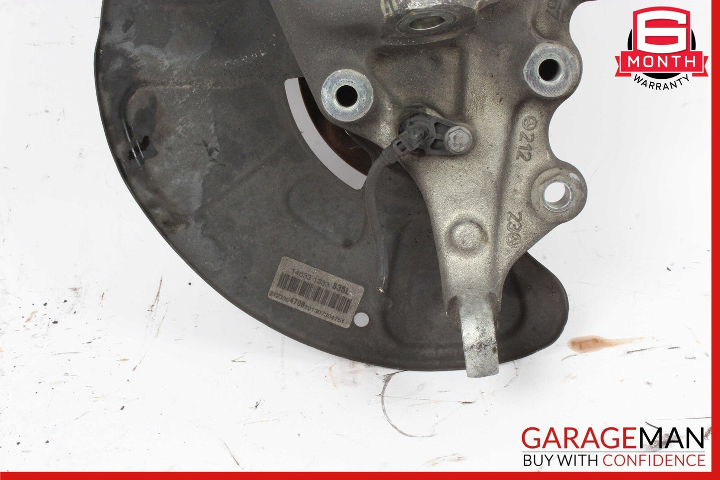 10-16 Mercedes W212 E350 E400 Front Left Side Wheel Spindle Knuckle Hub Bearing