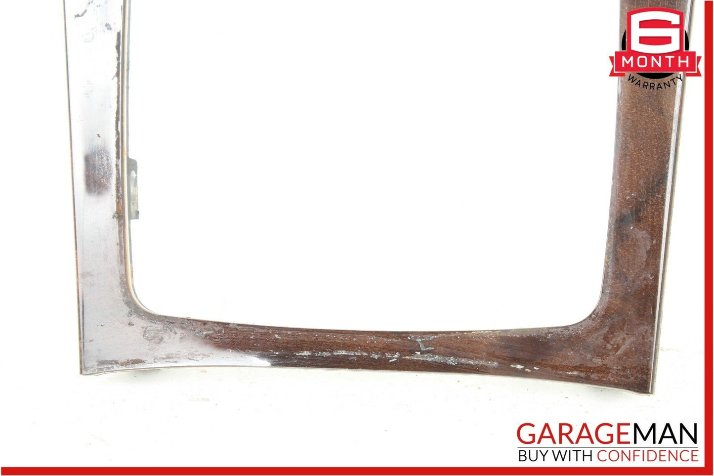 10-13 Mercedes W207 E350 E550 Center Console Shift Shifter Bezel Trim Wood OEM