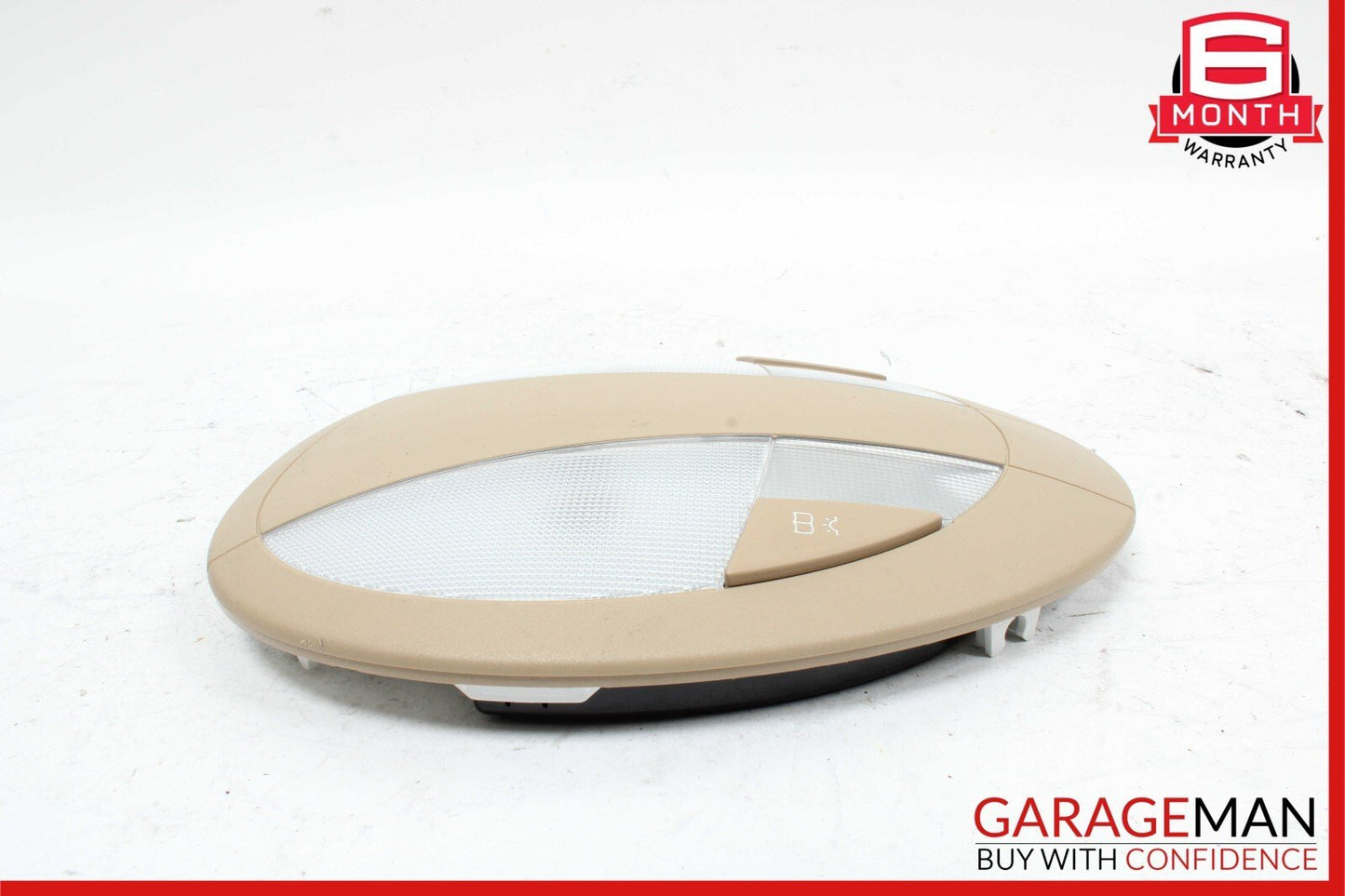 06-11 Mercedes W211 E550 E350 CLS550 Rear Overhead Dome Light Reading Map Brown