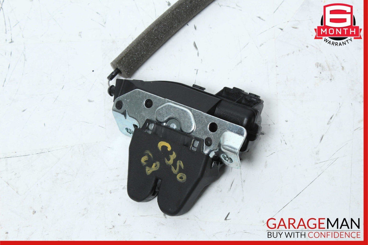 08-17 Mercedes W204 C350 Trunk Lid Latch Lock Actuator w/ Cylinder Mechanism OEM