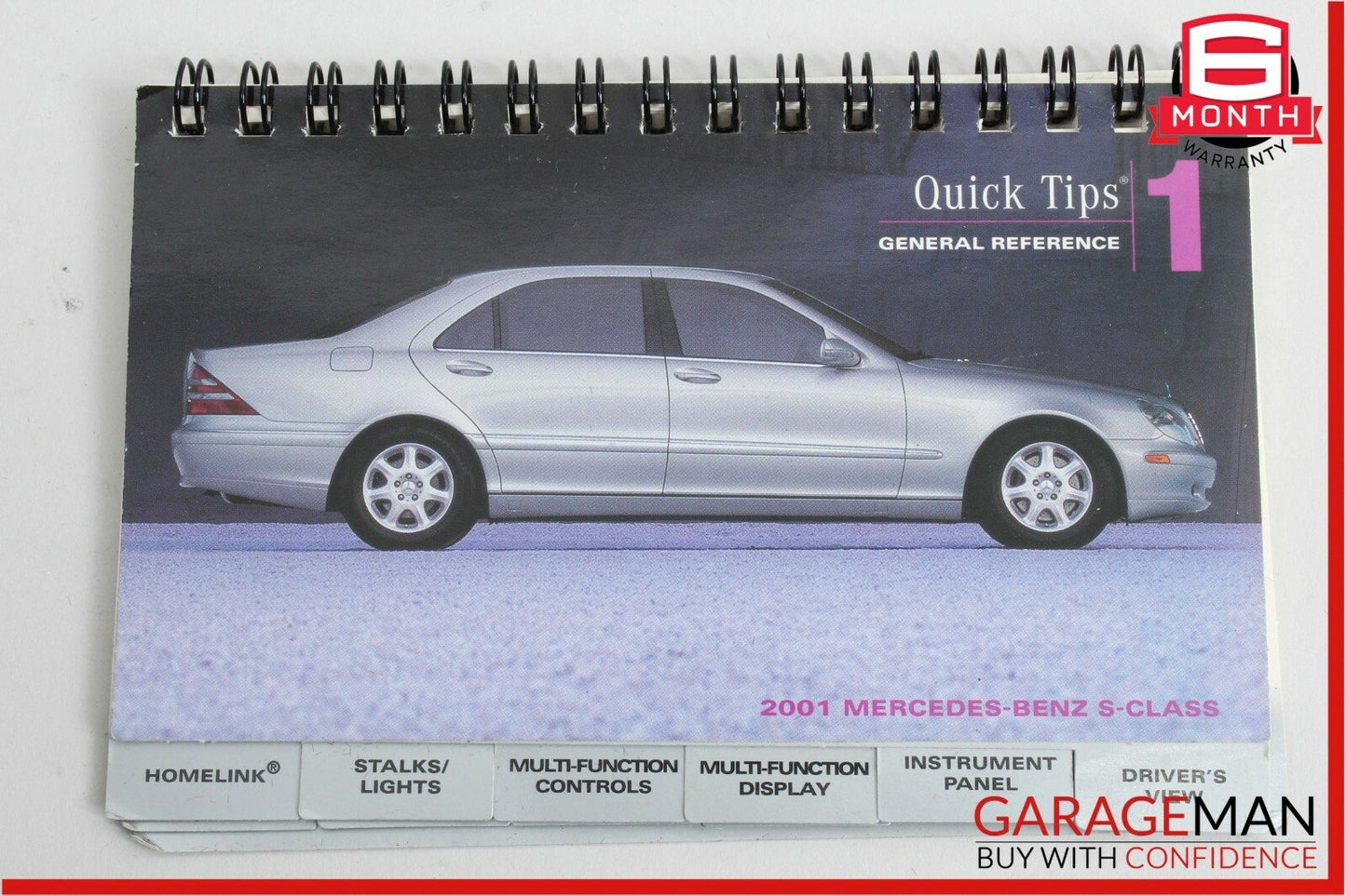 00-06 Mercedes W220 S430 Comand Navigation Operator's Owner User's Guide Disc