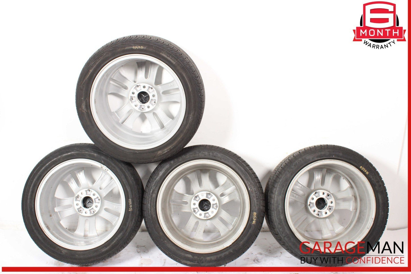 10-11 Mercedes W207 E350 E550 Complete Wheel Tire Rim Set of 4 Pc R17 OEM