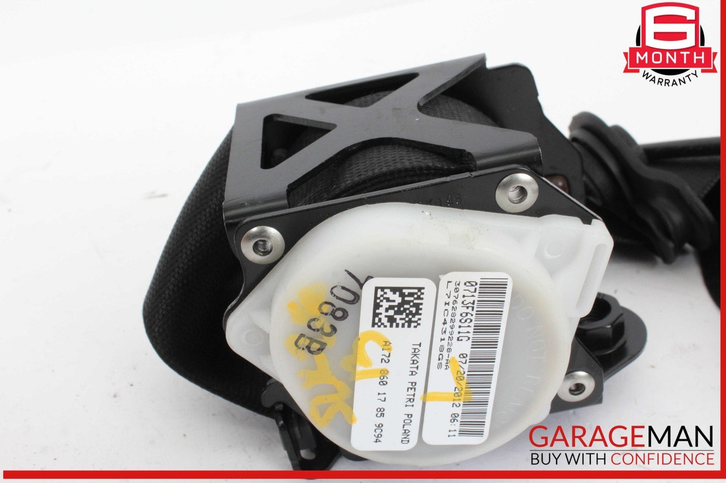 12-20 Mercedes R172 SLK250 SLK350 Front Left Side Seat Belt Seatbelt Retractor