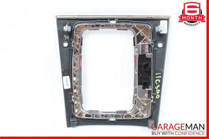 08-11 Mercedes W204 C250 C300 Center Console Shift Shifter Bezel Trim Cover Wood