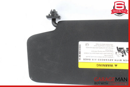 08-14 Mercedes W204 C250 C300 C350 Front Right Side Sunvisor Sun Visor Black