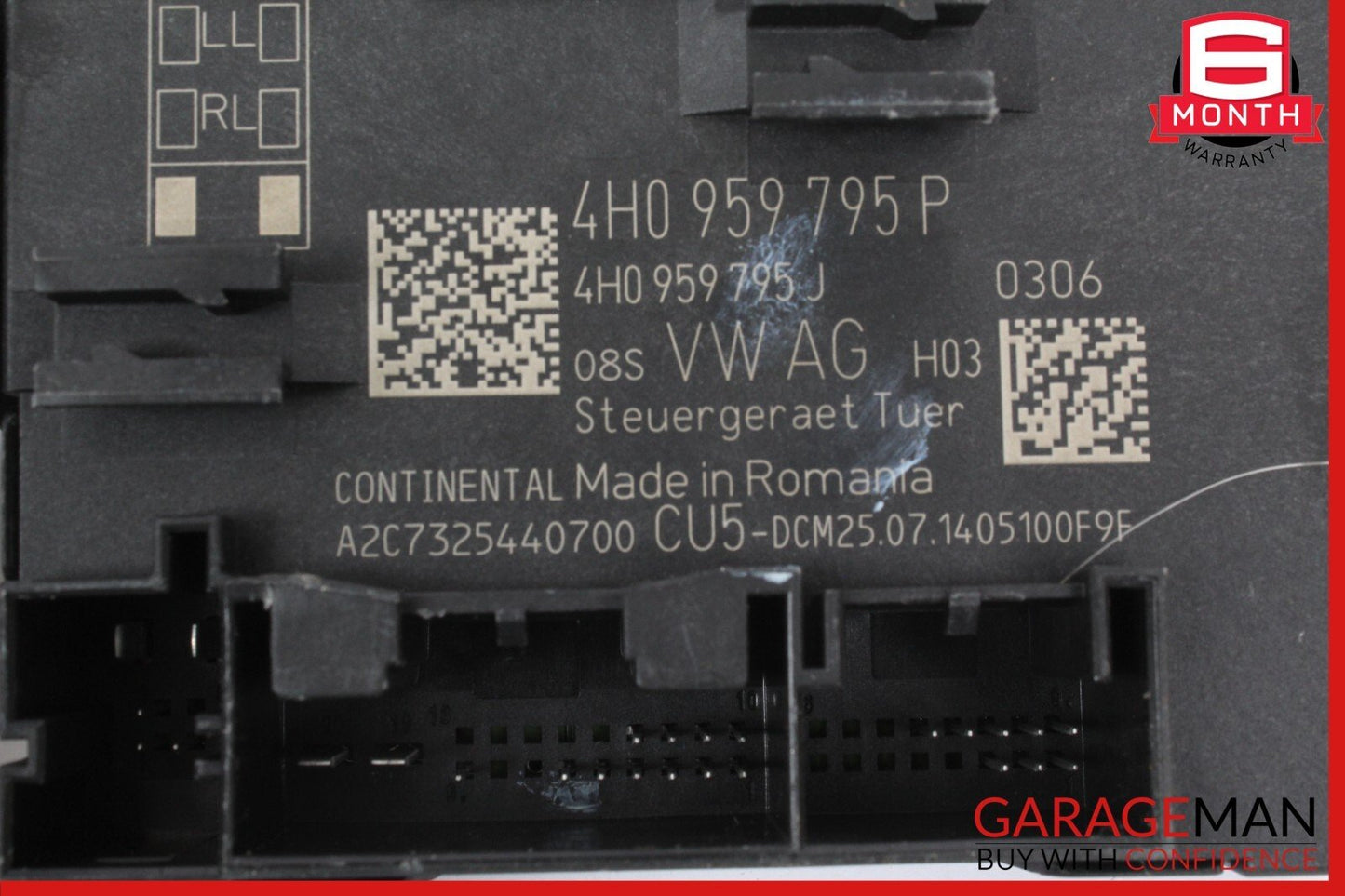 11-18 Porsche Cayenne 958 Rear Left / Right Side Door Control Module Unit OEM