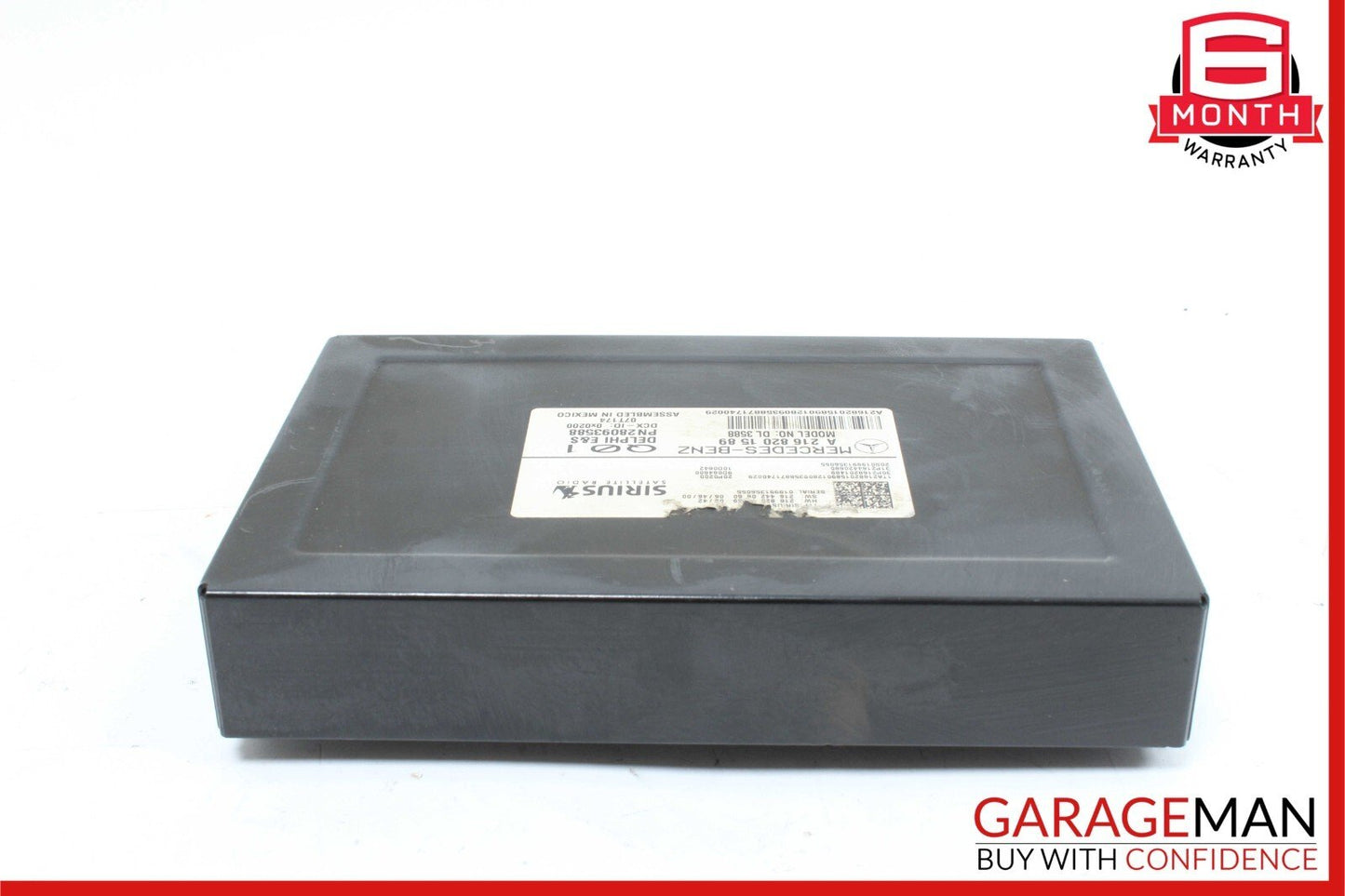 07-14 Mercedes S350 S550 CL550 SLK350 Sirius Satellite Radio Module Receiver