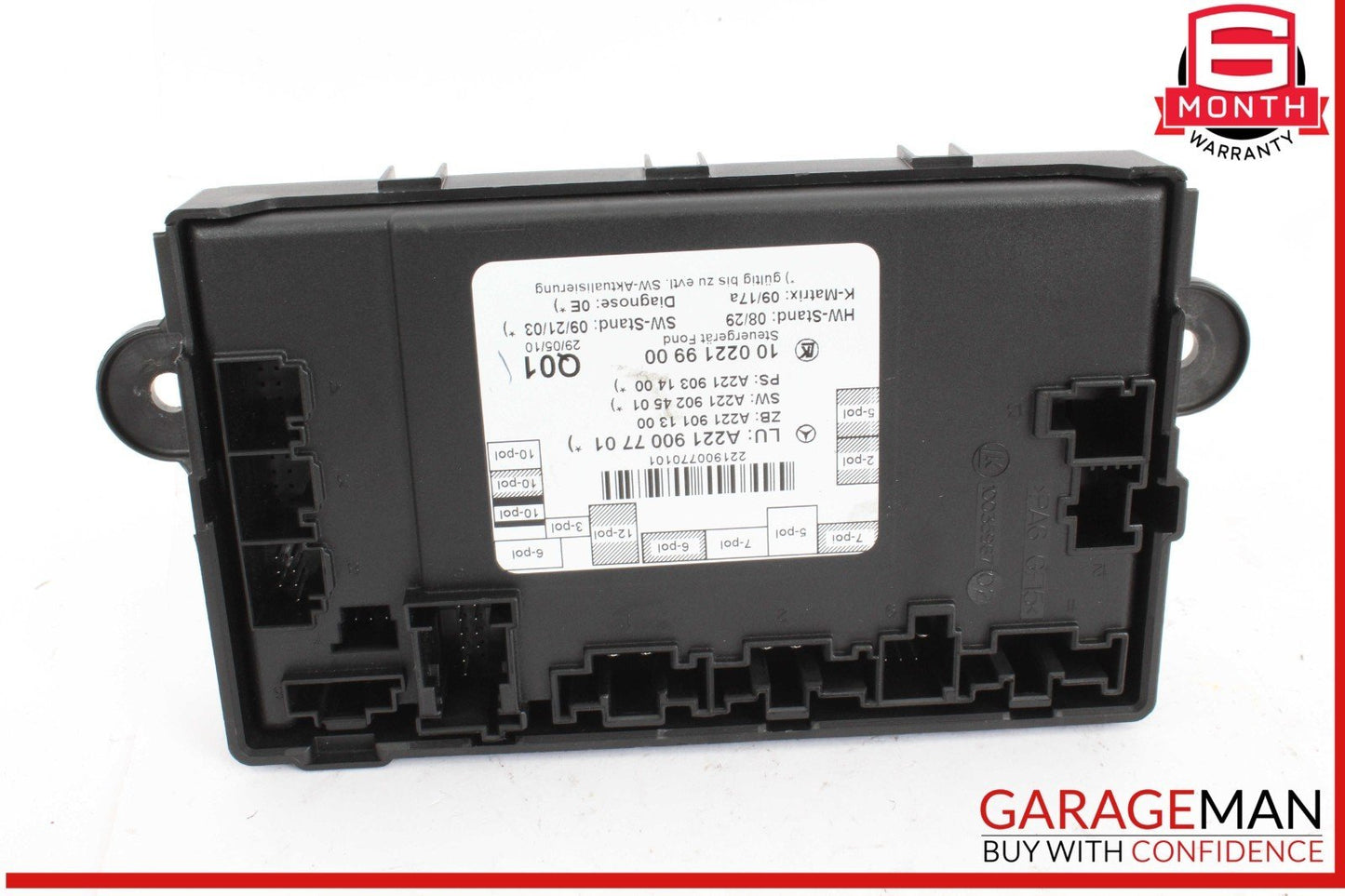 07-13 Mercedes W221 S550 S400 Rear Right or Left Side Door Control Module OEM