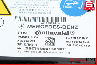 10-18 Mercedes W212 E350 CLS400 Front Left Side Seat Lumbar Control Module Unit