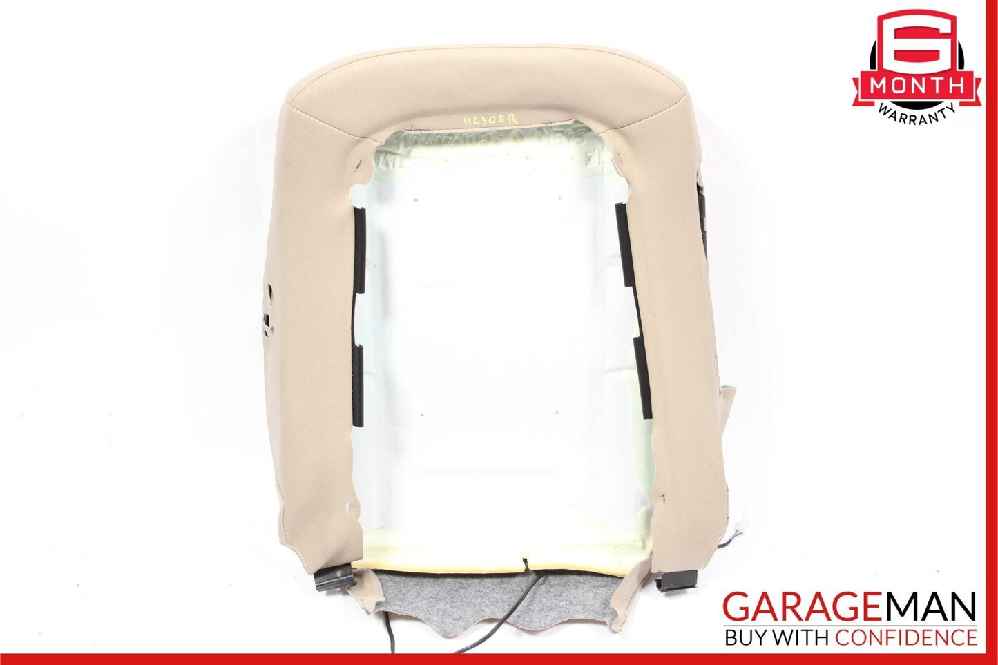 08-14 Mercedes W204 C250 C350 Front Right Side Top Upper Seat Cushion Beige OEM