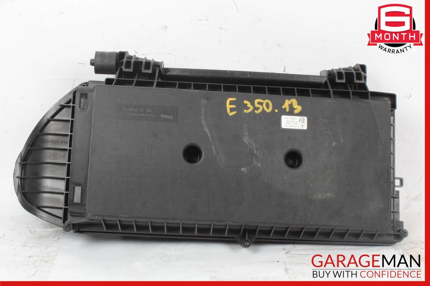 10-16 Mercedes W212 E350 C300 ML350 Air Intake Cleaner Filter Box Assembly OEM