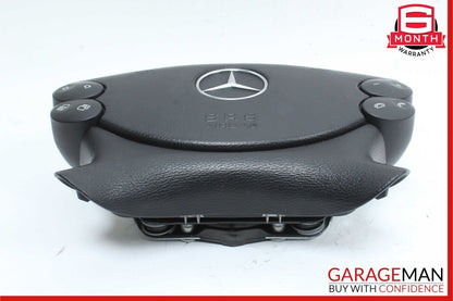 03-12 Mercedes CLK350 E350 SL500 Steering Wheel Airbag Air Bag Leather Black