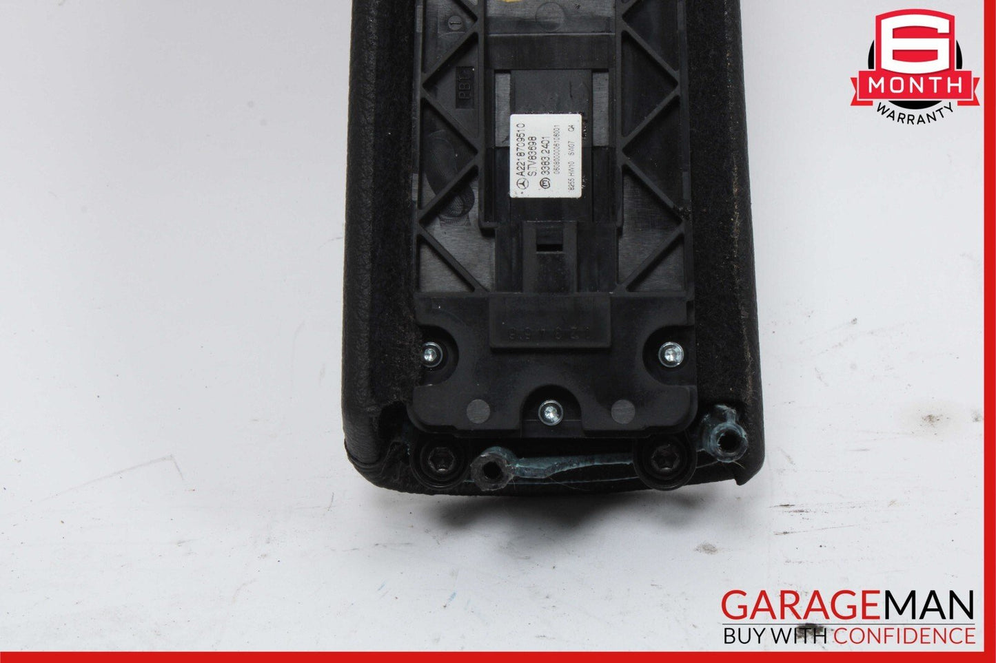 07-13 Mercede W221 S400 S550 Rear Left Side Window Control Switch Trim Black