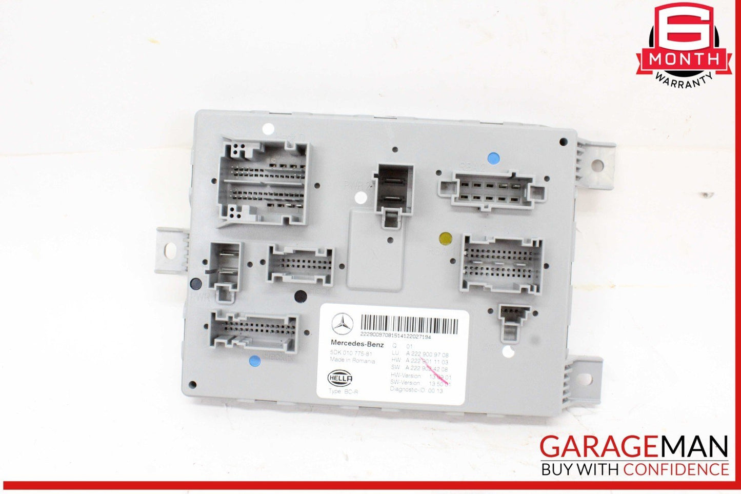 15-18 Mercedes W205 C300 C400 Rear Trunk SAM Control Module Unit 2229009708 OEM