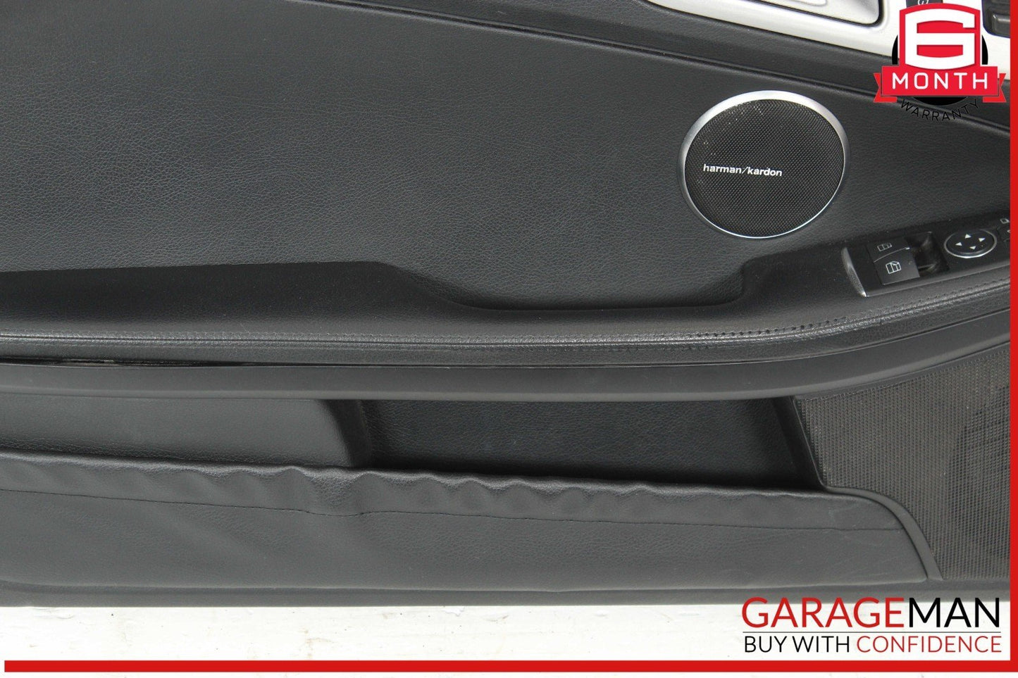 12-16 Mercedes R172 SLK250 Front Left Side Interior Door Panel Assembly Black