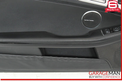 12-16 Mercedes R172 SLK250 Front Left Side Interior Door Panel Assembly Black
