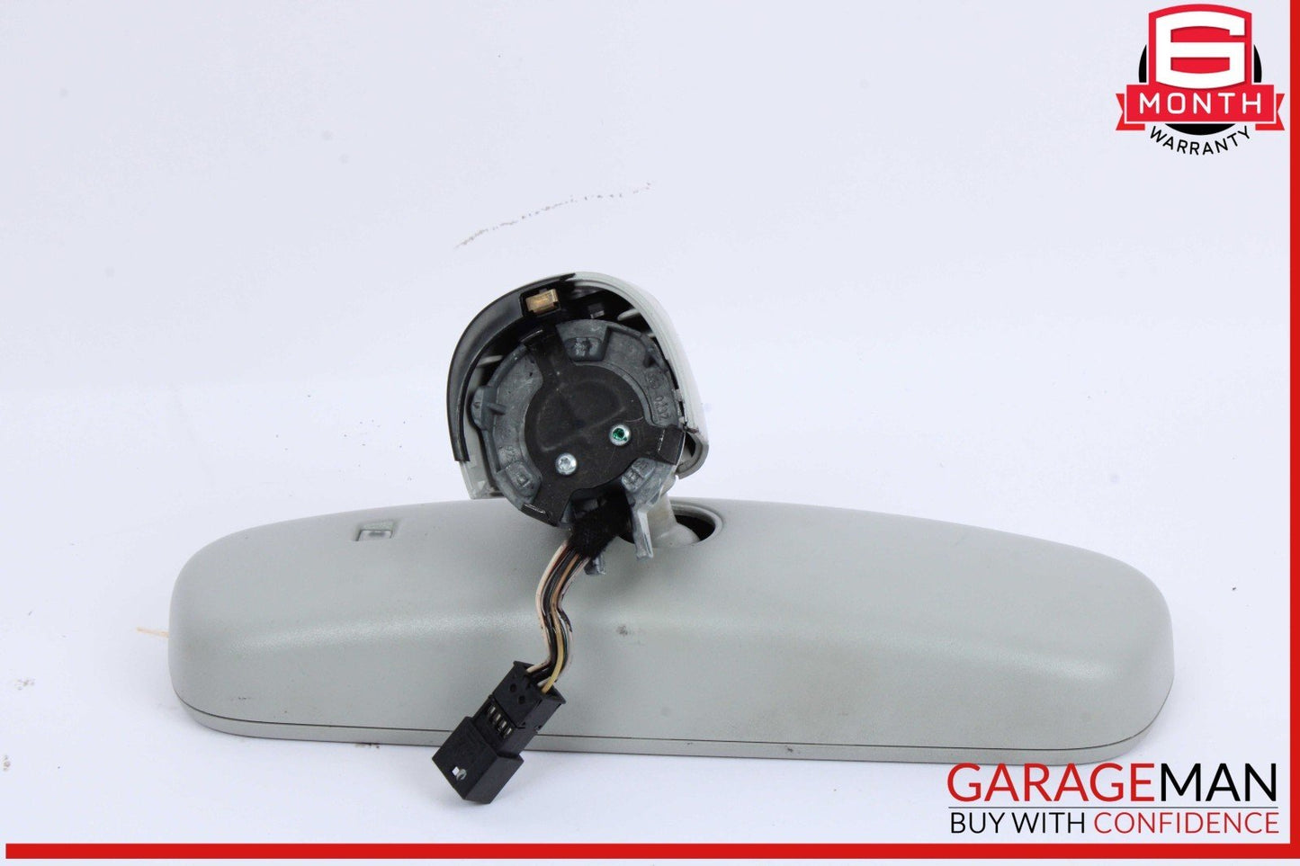 12-18 Audi A6 Front Windshield Upper Overhead Rear View Mirror Gray OEM