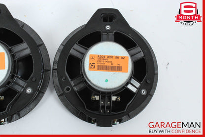 08-18 Mercedes W204 C250 C300 Door Audio Speaker Logic 7 Set of 2 OEM