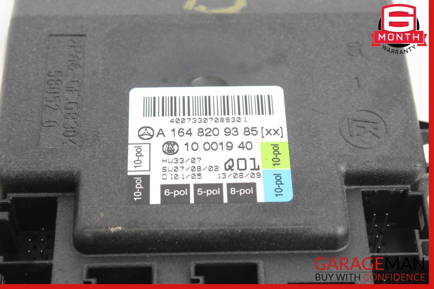 06-13 Mercedes X164 GL450 GL550 ML350 Front Left Side Door Control Module