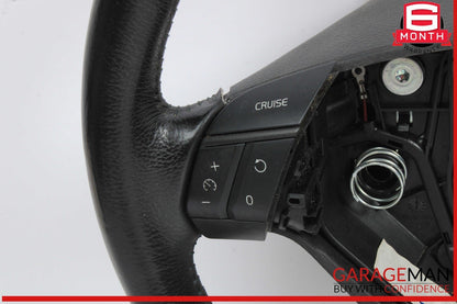 01-09 Volvo S60 Steering Wheel Assembly w/ Controls Black 30680819 OEM