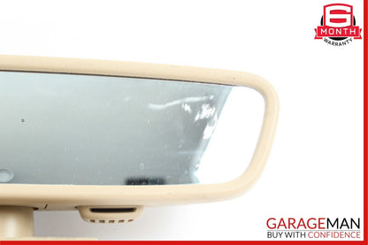 10-13 Mercedes W221 S550 Interior Top Upper Rear View Mirror Beige OEM
