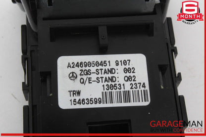 12-20 Mercedes W117 CLA250 CLA45 AMG Parking Brake Release Handle 2469050451