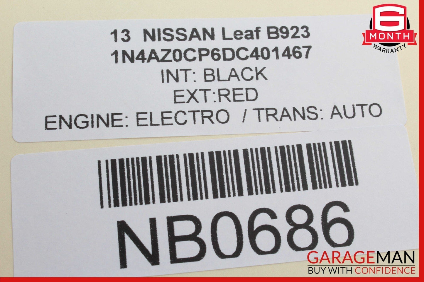 11-17 Nissan Leaf Upper Speedometer Instrument Cluster OEM
