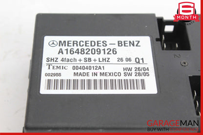 07-09 Mercedes X164 GL450 R350 ML63 AMG Rear Heated Seat Control Module Unit OEM