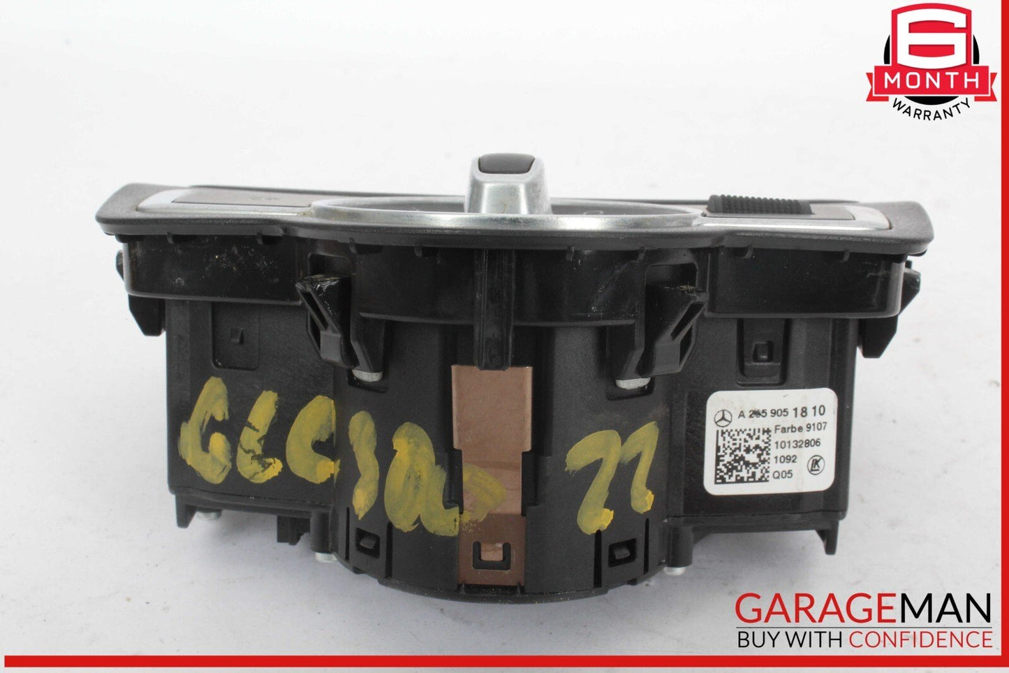 15-22 Mercedes X253 GLC300 4MATIC C400 Dash Headlight Switch Control Module OEM