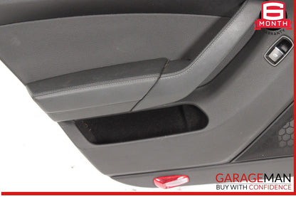 10-16 Porsche Panamera 970 Rear Left Side Interior Door Panel OEM