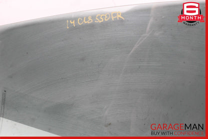 12-18 Mercedes W218 CLS550 CLS500 Front Right Side Door Window Auto Glass OEM