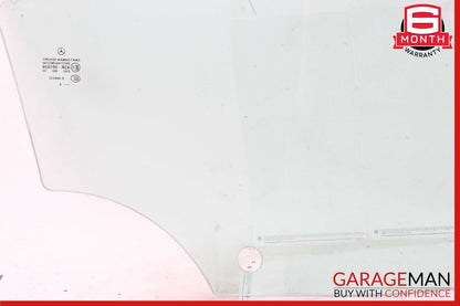 03-12 Mercedes R230 SL550 SL55 AMG Front Left Side Door Window Glass Clear