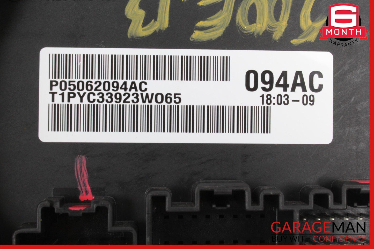 12-19 Fiat 500 Central Locking Control Unit Module P05062094AC