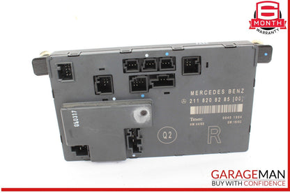 03-09 Mercedes W211 E350 E63 AMG Front Right Passenger Side Door Control Module