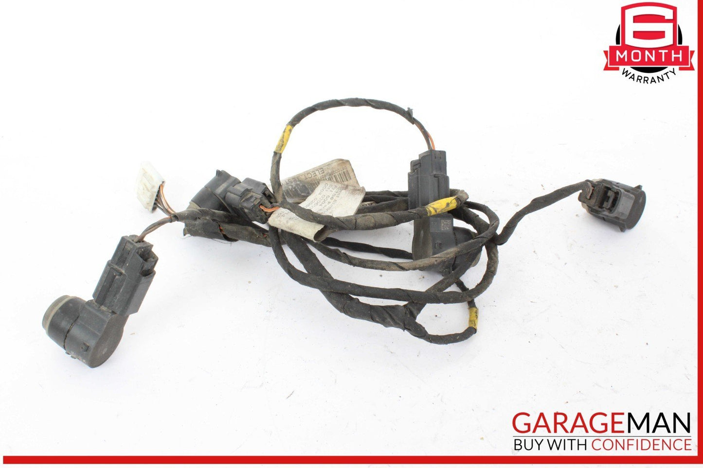 14-21 Maserati Quattroporte S Rear Bumper PDC Parking Sensor w/ Wire Harness OEM