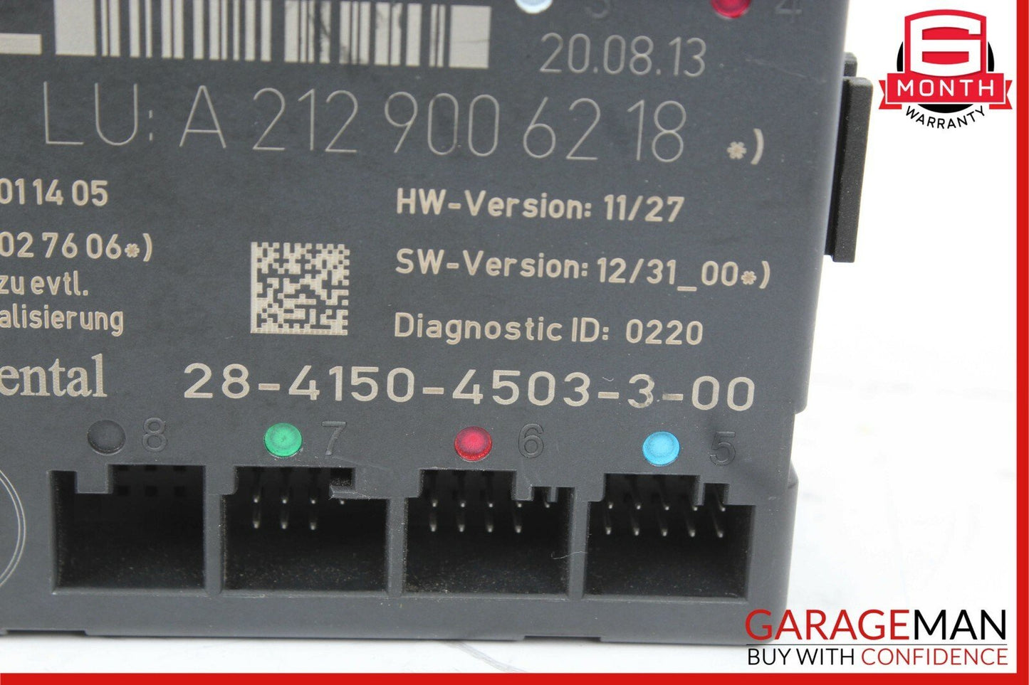 12-14 Mercedes W204 C250 C63 AMG Front Left Side Door Controller Module Unit OEM