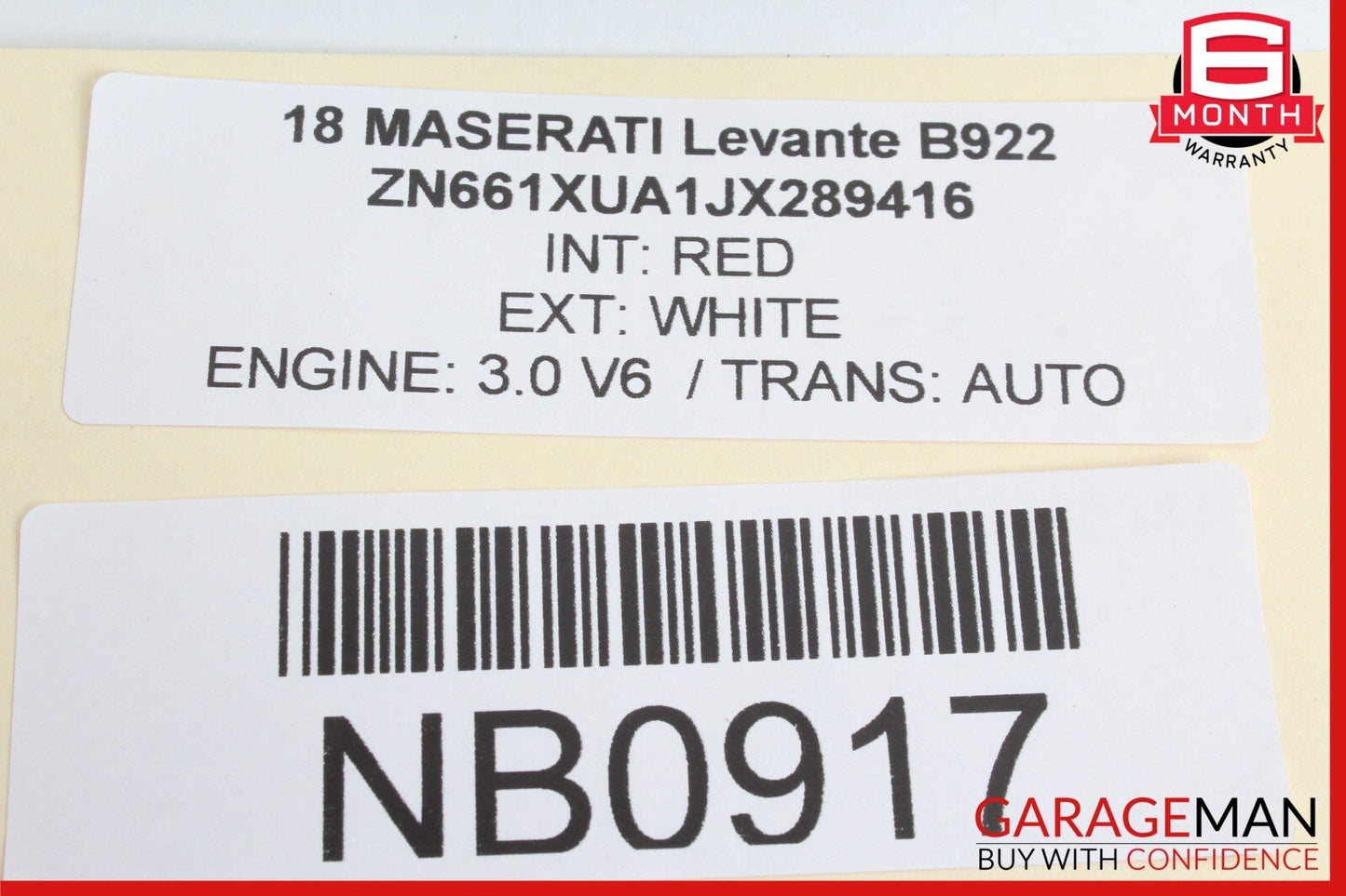 17-20 Maserati Levante Front or Rear Right Door Window Regulator Motor Unit OEM