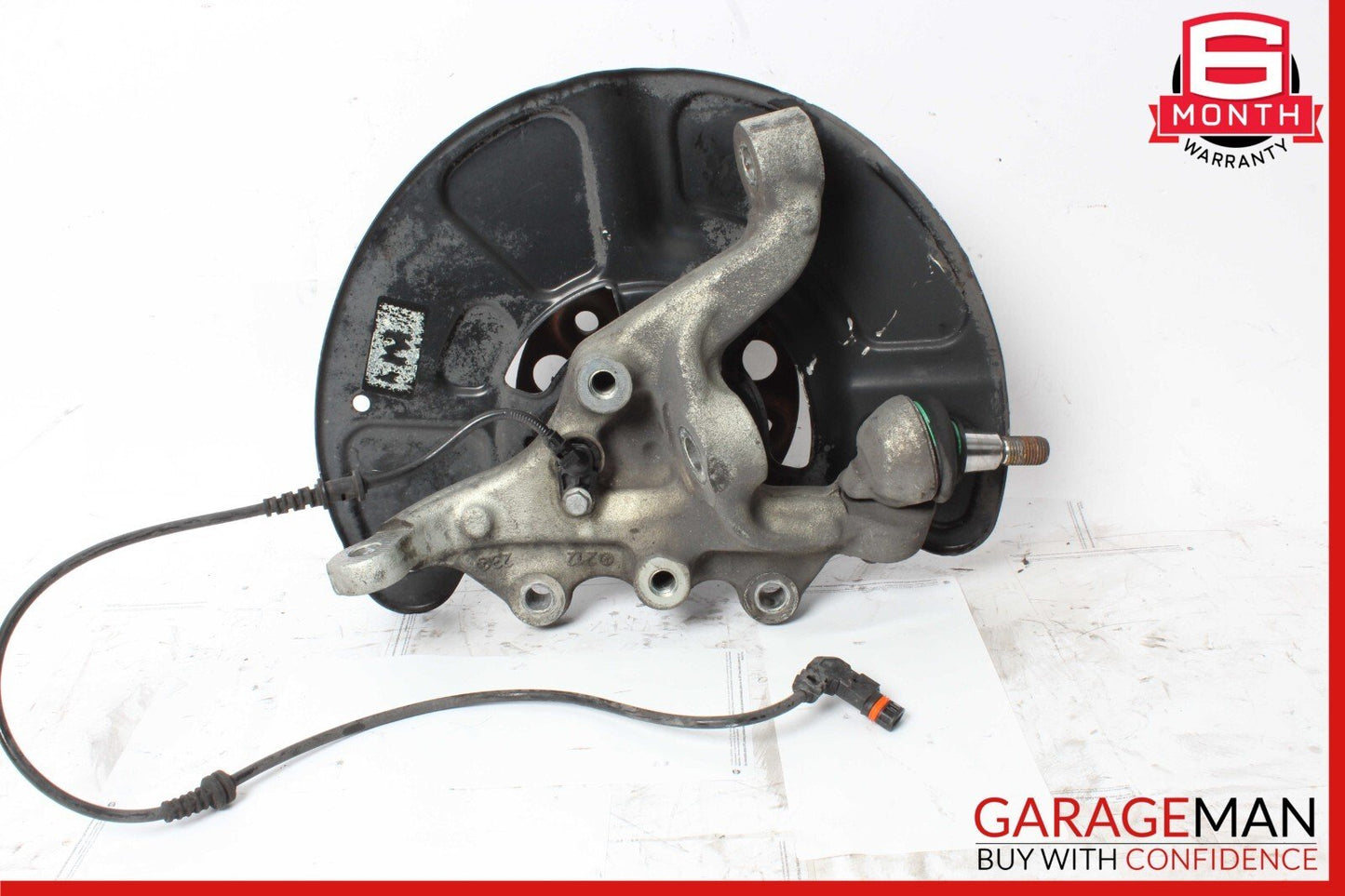 10-16 Mercedes W212 E350 Front Left Side Wheel Spindle Knuckle Hub Bearing OEM